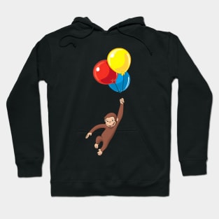 Curious George Fly With Bubble Hoodie